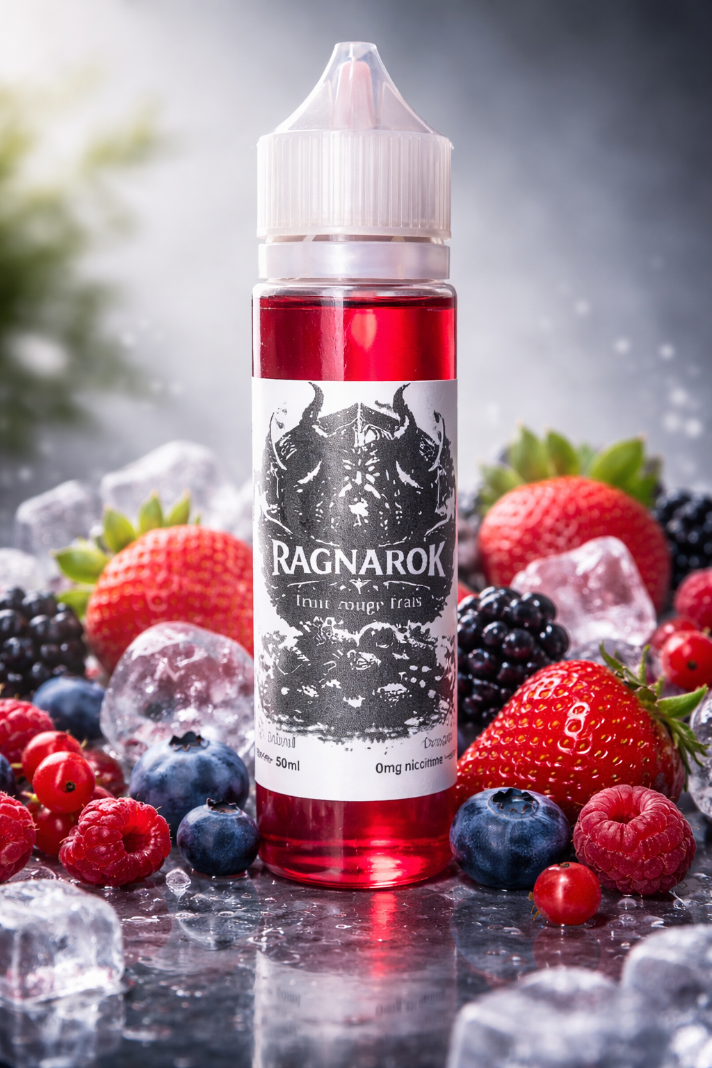 Ragnarok – Fruits rouges frais – 50 ml (4 mg)